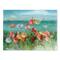 Designart - RW Coastal Poppies - Cottage Canvas Wall Art